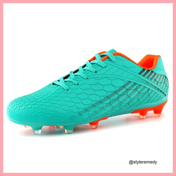 Firm Ground Soccer Cleats with Synthetic Upper and Rubber Sole main image 6